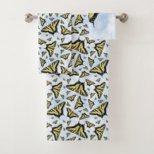 Papillons Southwest Yellow Swallowtail Blue Sky