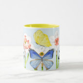 Papillons sur une Mug Combo (Centre)