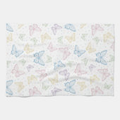 Papillons Tissu Cuisine Serviette de thé (Horizontal)