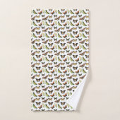 Papillons Vintage (Serviette à main)