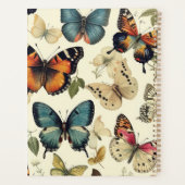 Papillons Vintage en Vol (Dos)