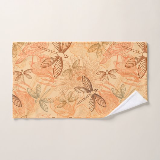 papillons vintages modernes (Serviette à main)