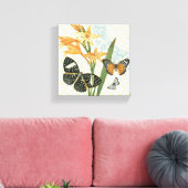 Papillons Vintages modernes toile étirée (Insitu(Salon))