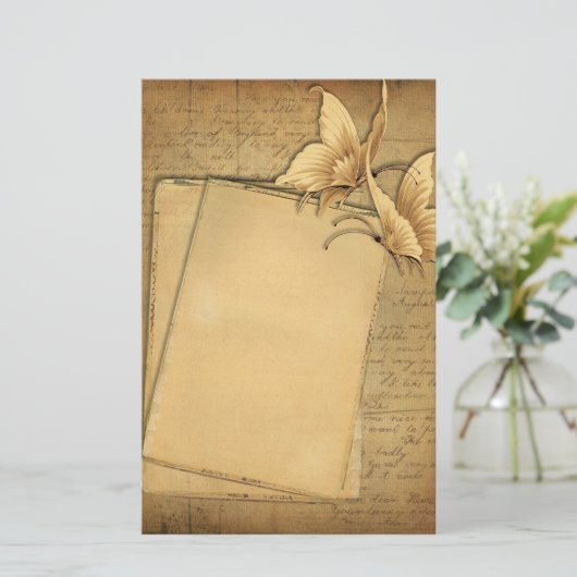 Papillons vintages Papeterie (Debout devant)