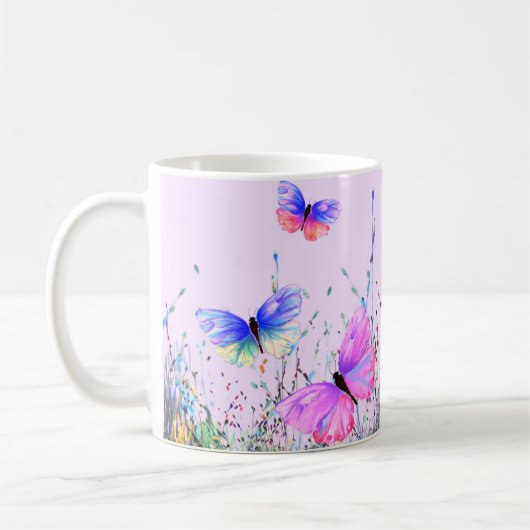 Papillons volants Coffee Mug (Gauche)