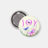 Papillons volants colorés Magnet Spring Joy (Recto/Verso)