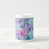 Papillons volants colorés Mug (Devant)