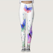 Papillons volants Leggings (Devant)