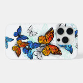 Papillons volants Morpho et Monarch (Verso Horizontal)