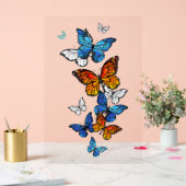 Papillons volants Morpho et Monarch (Mariage)