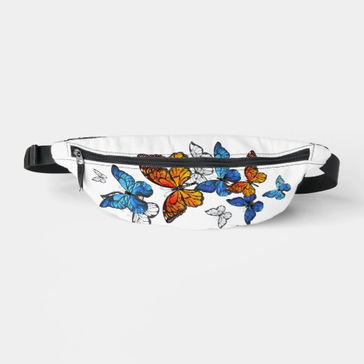 Papillons volants Morpho et Monarch (Recto)
