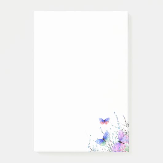 Papillons volants Post-it® Notes (Devant)