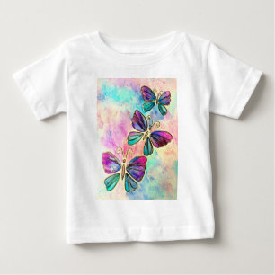 Papillons volants T-shirt bébé ou combinaison