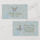 Papillons Whispers CHANGER DE COULEUR ~ Carte de v (Devant / Derrière)