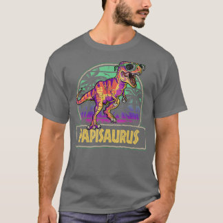 Papisaurus T Rex Dinosaur Papi Saurus Family Match T-shirt