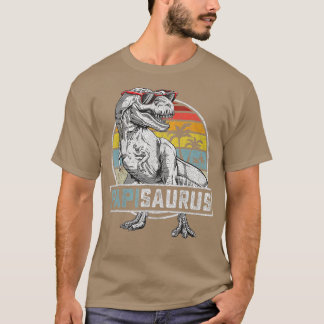 Papisaurus T Rex Dinosaur Papi Saurus Family Match T-shirt