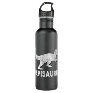 Papisaurus T rex Papi Dinosaur Fathers Day Grandpa Waterfles