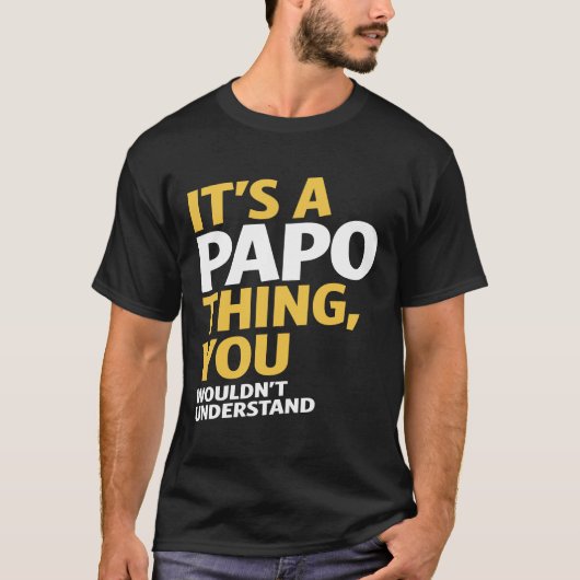 Papo Thing T-shirt (Voorkant)