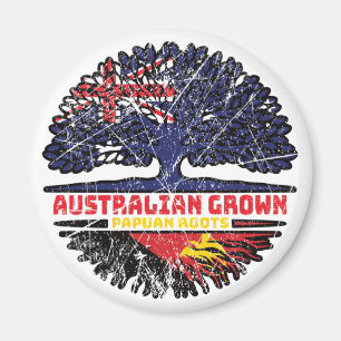 Papoea - Nieuw-Guinea - Australische Australië - b Magneet