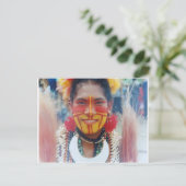 Papoea-Nieuw-Guinea Briefkaart (Staand voorkant)