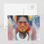 Papoea-Nieuw-Guinea Briefkaart (Voorkant / Achterkant)