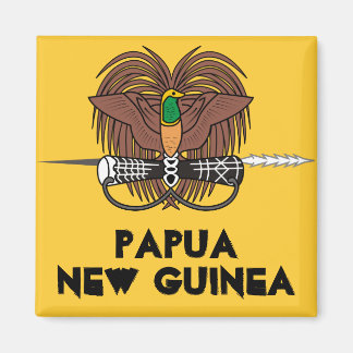 Papoea-Nieuw-Guinea* Koelkast Magneet