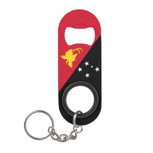 Papoea-Nieuw-Guinea National Pride Patriotic Mini Flessenopener