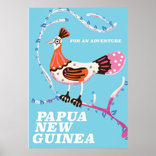 Papoea-Nieuw-Guinea Poster (Voorkant)