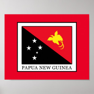 Papoea-Nieuw-Guinea Poster