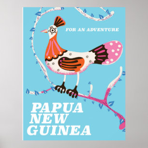 Papoea-Nieuw-Guinea Poster