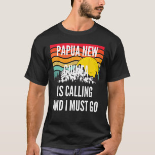 Papoea-Nieuw-Guinea roept en ik moet gaan, Wavy Su T-shirt