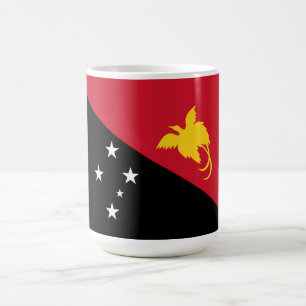 Papoea-Nieuw-Guinea vlag Koffiemok