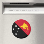 Papoea-Nieuw-Guinea vlag Magneet (Insitu (Vaatwasser))