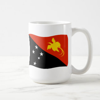 Papoea-Nieuw-Guinea Vlag Mokkel Koffiemok