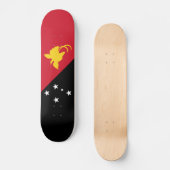 Papoea-Nieuw-Guinea vlag Skateboard (Voorkant)