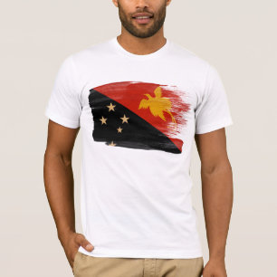 Papoea-Nieuw-Guinea Vlag T-Shirt