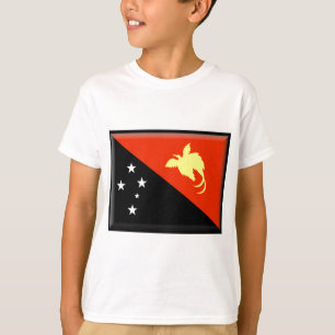 Papoea-Nieuw-Guinea vlag T-shirt
