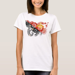 Papoea-nieuwe Guinee-vlag T-shirt