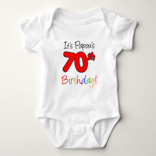 Papoea's 70ste verjaardag romper