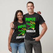 Papou Dragon Father's Day T-shirt (Unisex)