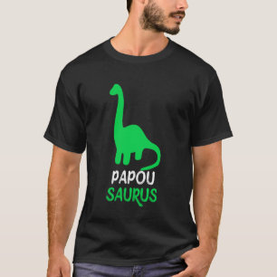 Papou-Saurus Dino Dinosaur PapouSaurus Cool Grappi T-shirt