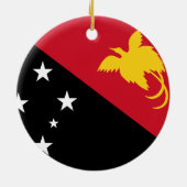 Papouasie-Nouvelle-Guinée* Ornement de Noël en cér (Dos)