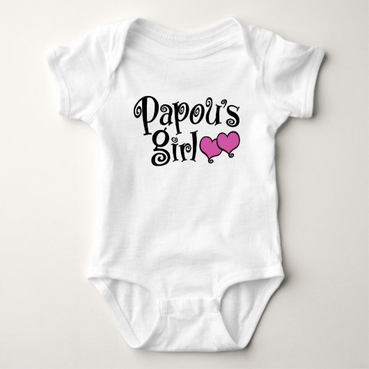 Papou's Girl Romper (Voorkant)