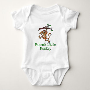 Papou's kleine aap romper