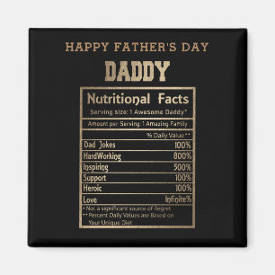 pappa food facts vaderdag magnet magneet