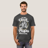 Pappa is een eerbetoon dat Papa geen prijs heeft T-shirt (Voorkant volledig)