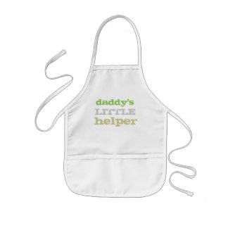 pappa's kleine helper kinder apron unisex meisje schort