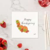 Papper Napkins : Thanksgiving Servet (Insitu)