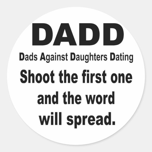 PAPPIE RONDE STICKER (Voorkant)