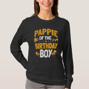 Pappie van de bda van de bouwwerker van de zeugenj t-shirt